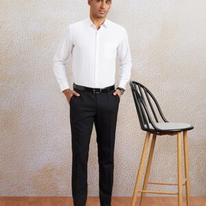 Amazon Brand - Symbol Men's Stretchable Formal Pants | Trousers